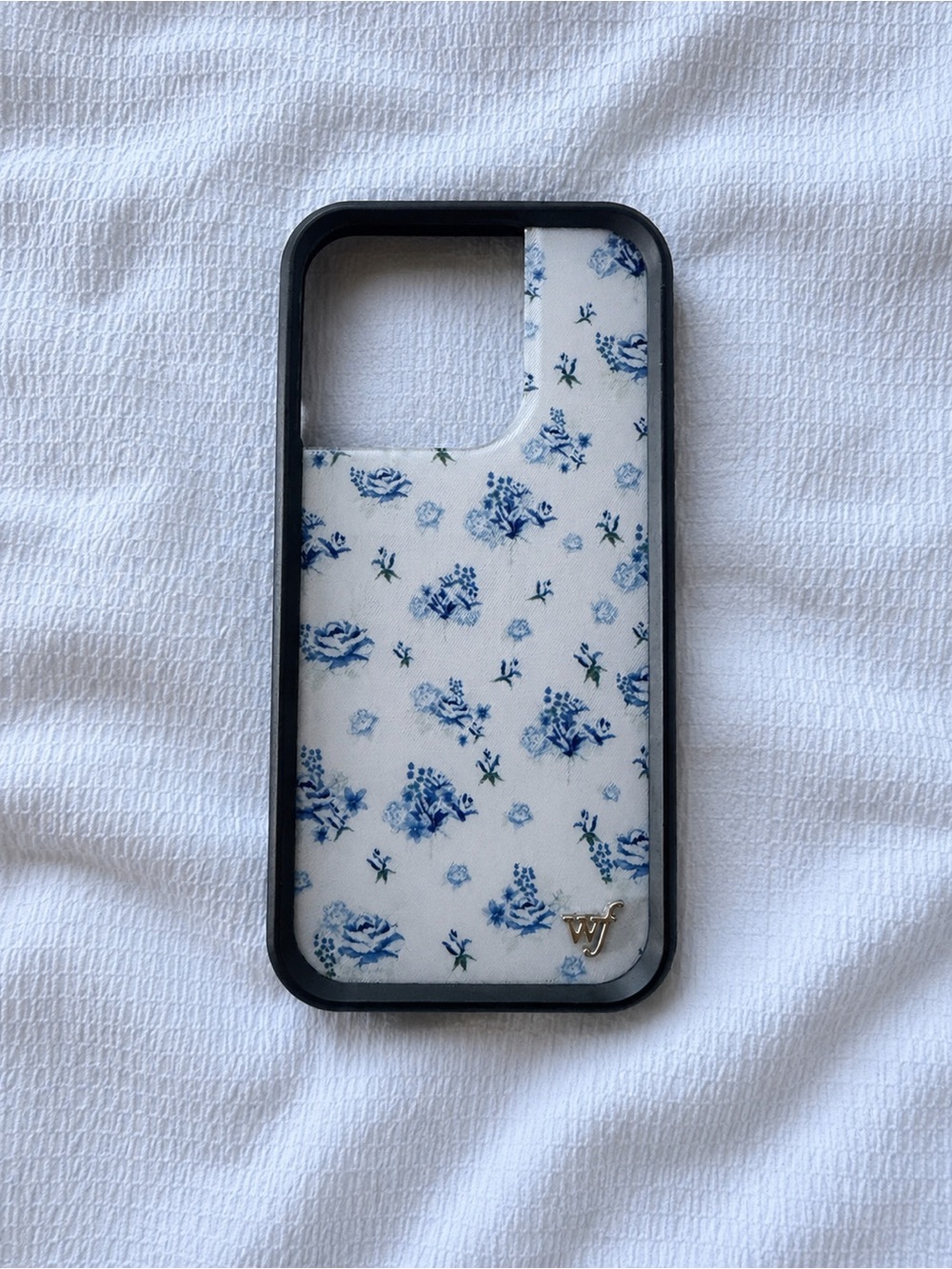 wildflower forget me not phone case